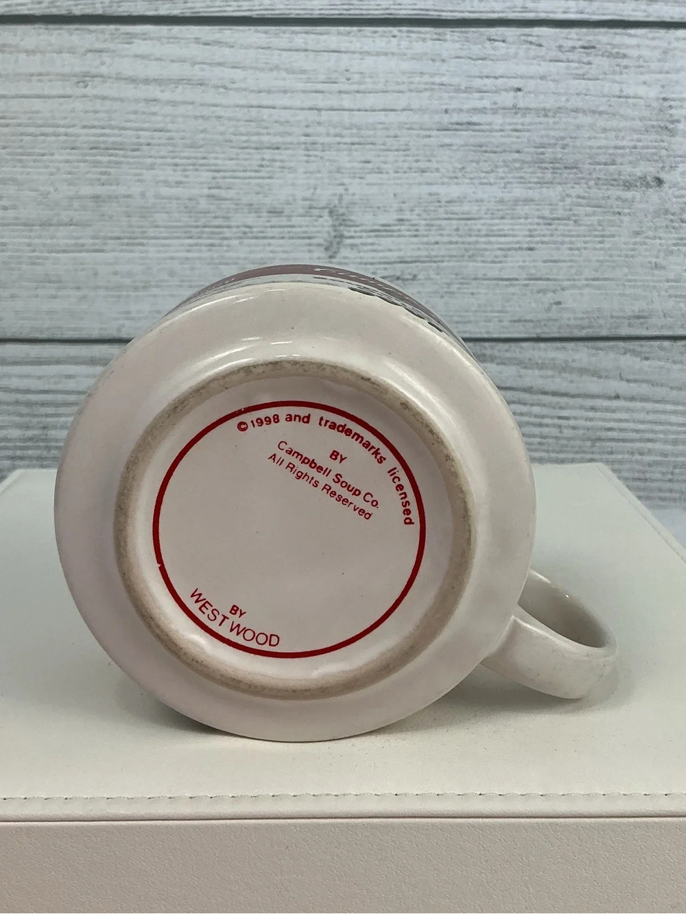 Vintage Campbell's Soup Mugs 1998 Souper Stars On Ice US Figure Skating